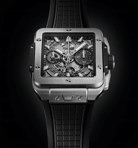 Hublot square bang unico